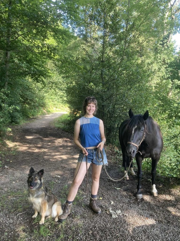 Jacky, Johanna und Rocky